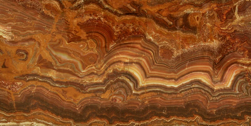 Red and Brown Onyx